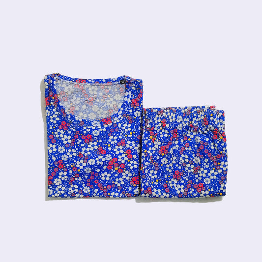 Blue Multi Floral