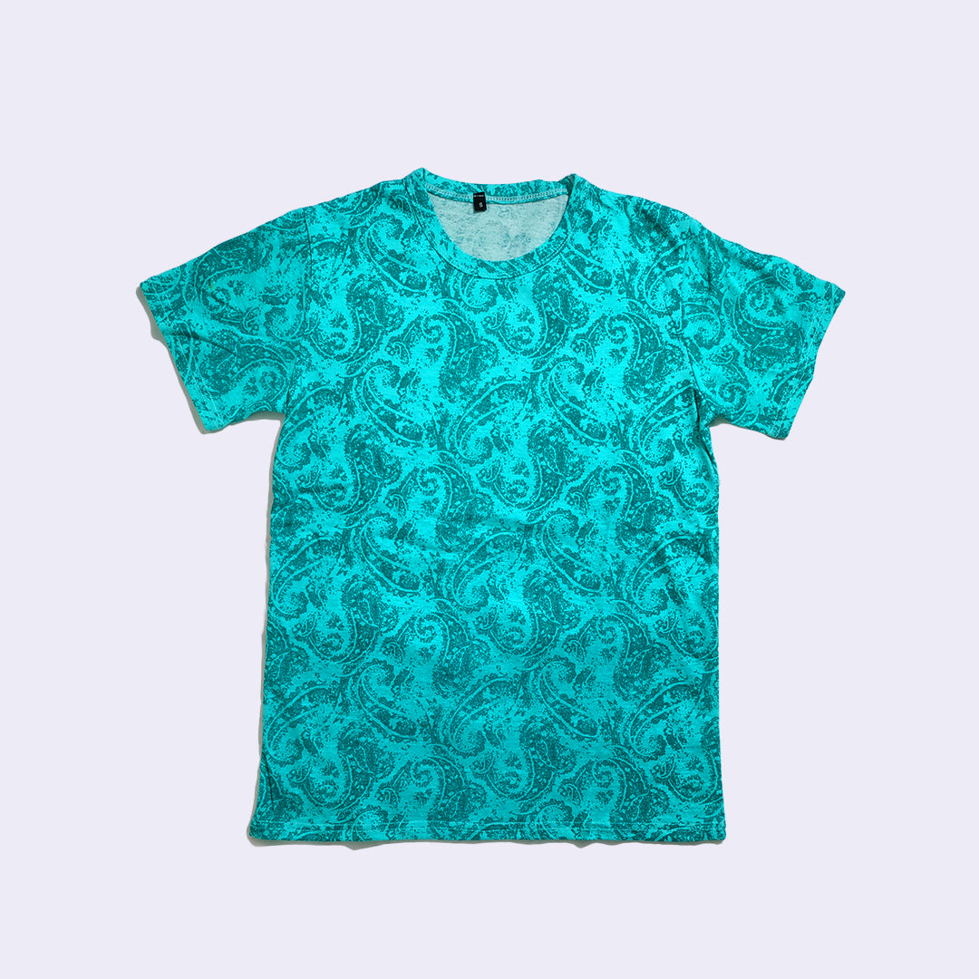 Turquoise Floral