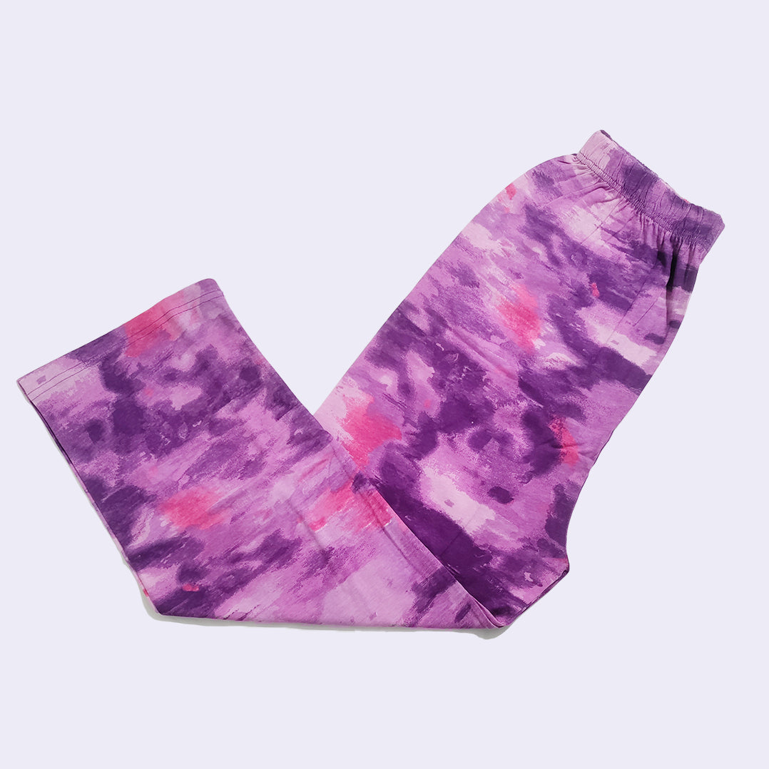 Purple Tie And Dye