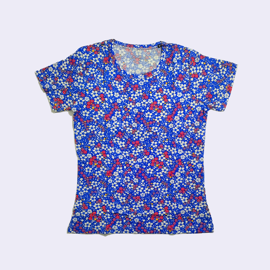 Blue Multi Floral