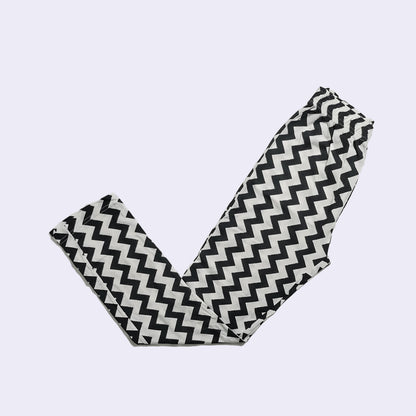 Black And White Zig Zag