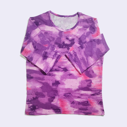 Purple Tie And Dye