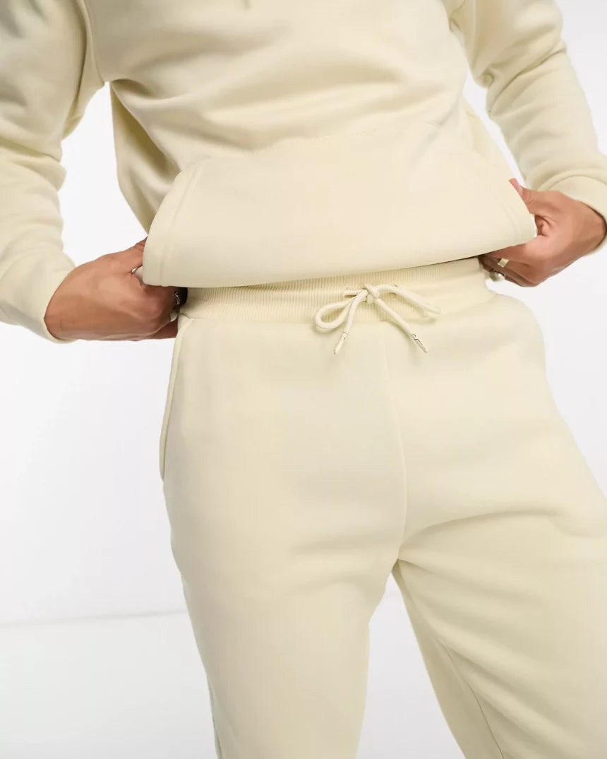 Beige Hoodie with Trouser