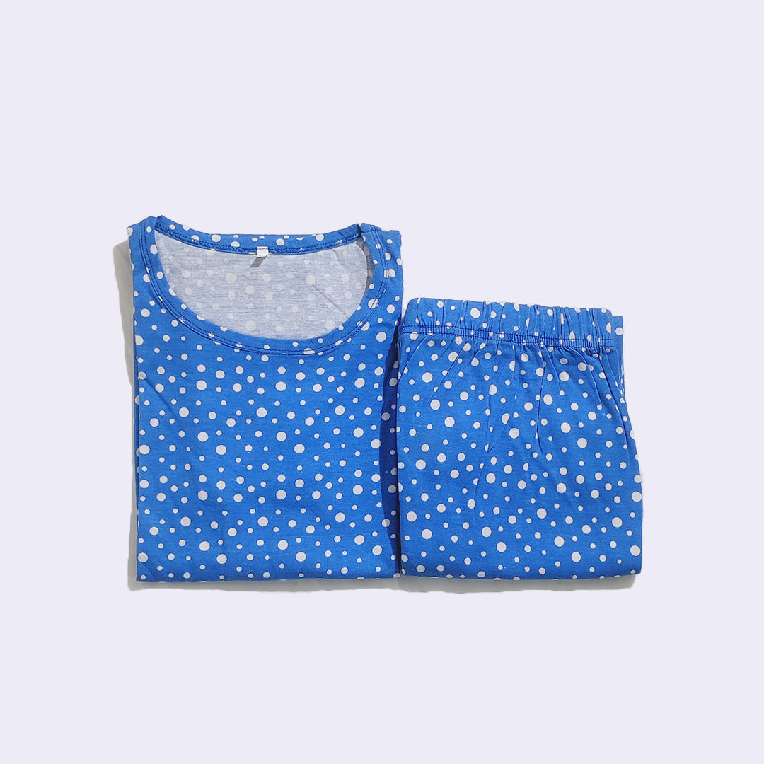 Blue Polka